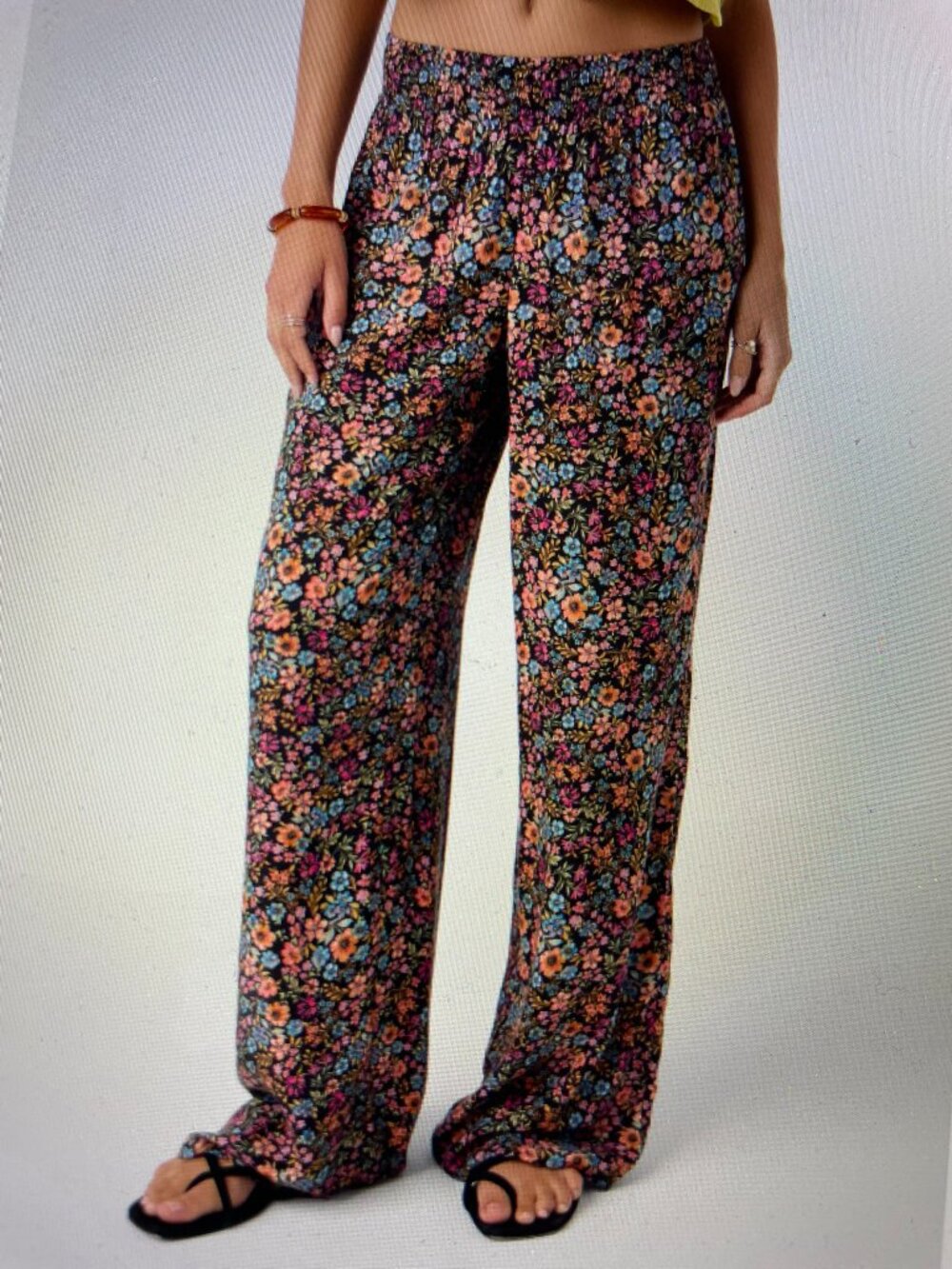 O'Neill lightweight Jonie Ditsy Pants Dark Floral Medium